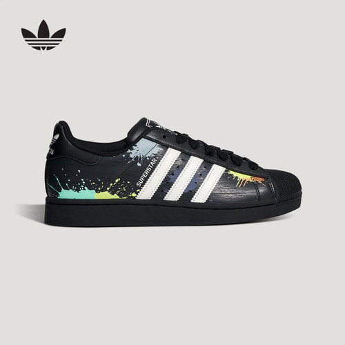 adidas阿迪达斯三叶草贝壳头鞋SUPERSTAR II休闲运动板鞋LA3775