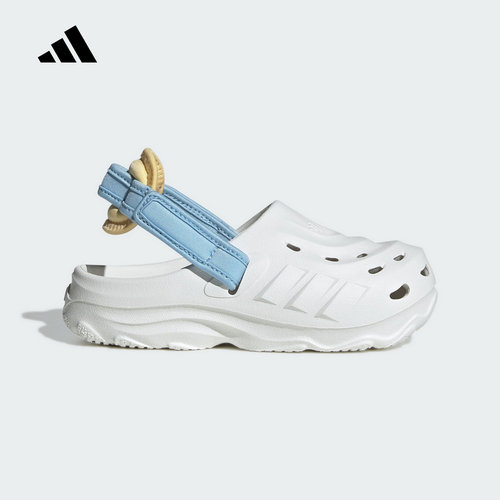 Adidas阿迪达斯男小童鞋新款透气MAXXCLOG运动舒适休闲凉鞋JR0099