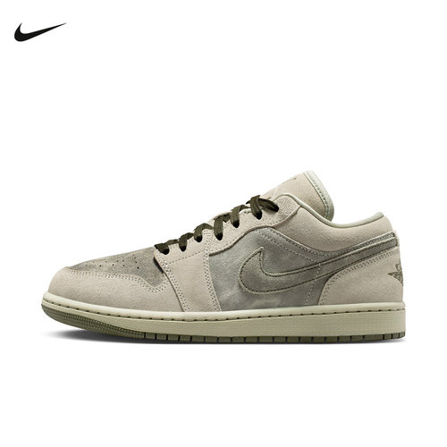 耐克女鞋Air Jordan 1 AJ1黑白红低帮板鞋休闲复古球鞋IR7327-304