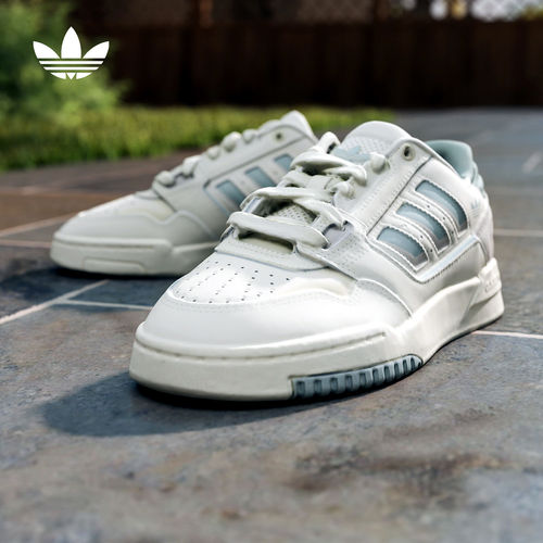 adidas阿迪达斯三叶草休闲篮球风板鞋DROP STEP运动鞋夏女 KJ1116