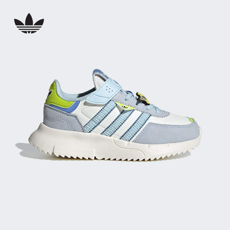 阿迪达斯三叶草男小童迪士尼玩具总动员联名款魔术贴运动鞋JS2472