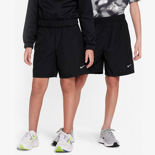 Nike耐克儿童短裤夏季新款黑色梭织五分裤运动裤DX5382-010
