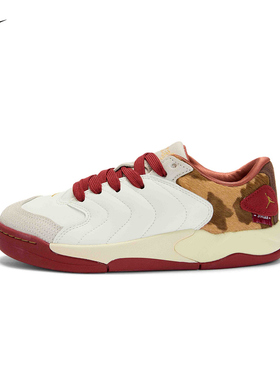 JORDAN耐克男女儿童运动鞋SESSION 马年新年款复古板鞋IQ1112-011