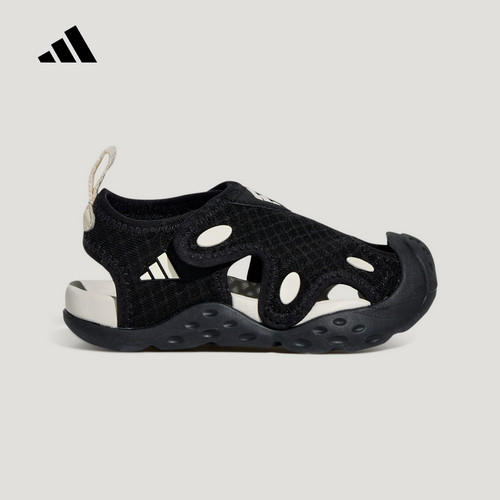 Adidas阿迪达斯男婴童鞋新款运动透气休闲舒适百搭凉鞋KI6483