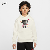 IQ3932 Nike耐克男女童马年限定脱缰系列新年款 大童加绒连帽衫 133