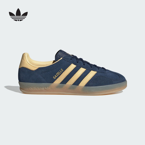 adidas阿迪达斯三叶草GAZELLE INDOOR经典运动德训鞋夏女 IH6798