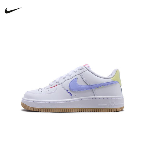 NIKE耐克大童鞋女鞋AIR FORCE 1 LV8 BG运动鞋休闲板鞋IW2031-141