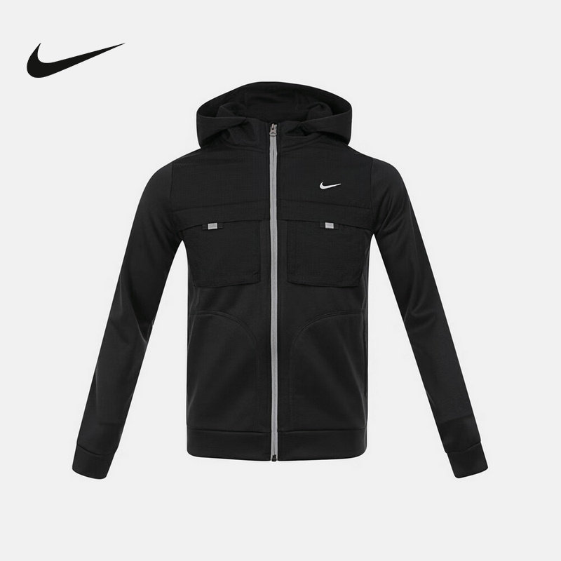Nike耐克男女童新款百搭健身休闲上衣舒适外套针织夹克IO0763-010,童装/婴儿装/亲子装,夹克/皮衣,淘宝优惠券,粉丝福利购,淘宝优惠卷