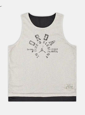 Nike耐克Jordan新款下站东单大童速干双面穿无袖上衣II3172-140