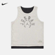 上衣II3172 Nike耐克Jordan新款 下站东单大童速干双面穿无袖 140