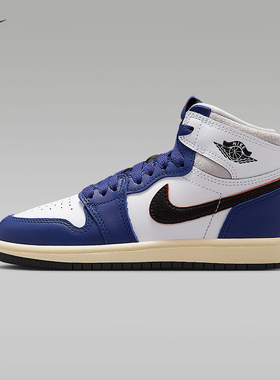 耐克小童鞋AIR JORDAN 1 RETRO HIGH OG AJ1高帮篮球鞋FD1412-100