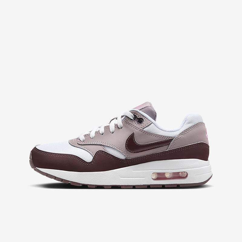 耐克 Nike Air Max 1 大童男女童鞋运动童鞋缓震老爹鞋DZ3307-112