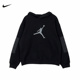 IR8356 NIKE耐克男卫衣26春新款 Jordan图案印花针织圆领套头衫 010