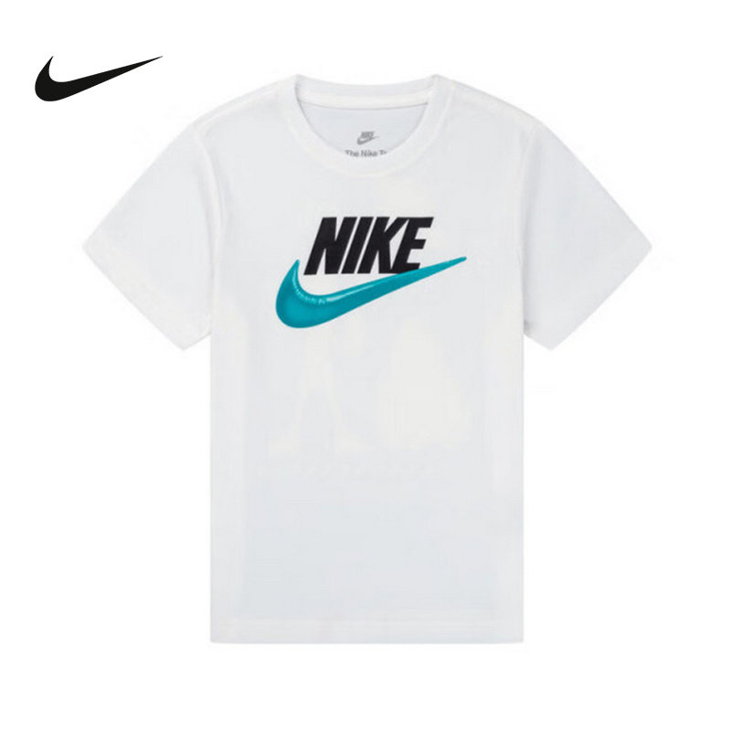 Nike耐克男女幼童T恤夏季图案印花经典圆领短袖针织衫II3065-133,童装/婴儿装/亲子装,T恤,淘宝优惠券,粉丝福利购,淘宝优惠卷
