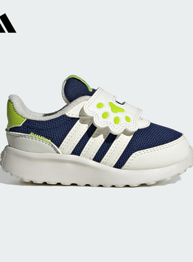 adidas阿迪达斯男女婴童猫爪魔术贴休闲鞋宝宝运动鞋冬新款JQ4508