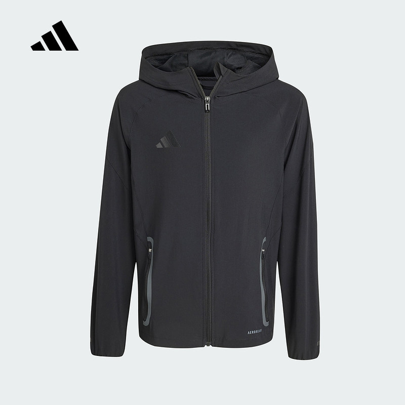 adidas阿迪达斯秋季新款男大童足球训练连帽夹克外套JX9504,童装/婴儿装/亲子装,夹克/皮衣,淘宝优惠券,粉丝福利购,淘宝优惠卷