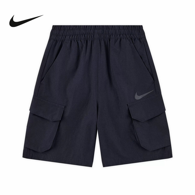 Nike耐克男新款透气休闲舒适时尚百搭经典运动梭织短裤HQ7816-010,童装/婴儿装/亲子装,裤子,淘宝优惠券,粉丝福利购,淘宝优惠卷