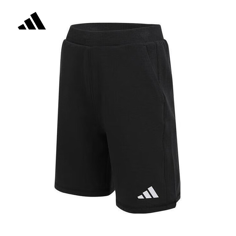 Adidas阿迪达斯夏季新款男大童透气舒适休闲裤针织短裤KG3127,童装/婴儿装/亲子装,裤子,淘宝优惠券,粉丝福利购,淘宝优惠卷