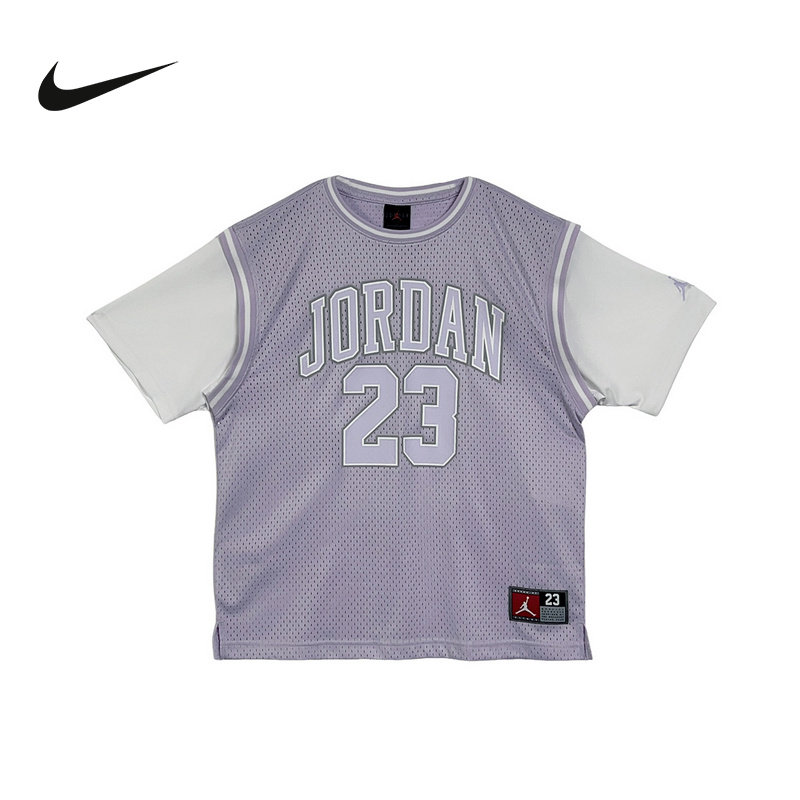 Nike耐克男女新款宽松短袖针织衫休闲舒适运动透气T恤HM4772-574,童装/婴儿装/亲子装,T恤,淘宝优惠券,粉丝福利购,淘宝优惠卷