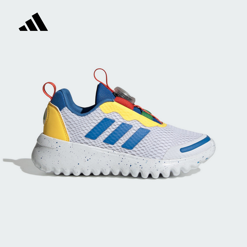 ADIDAS阿迪达斯 ActiveFlex BOA小波浪休闲跑步鞋男小童JH7164