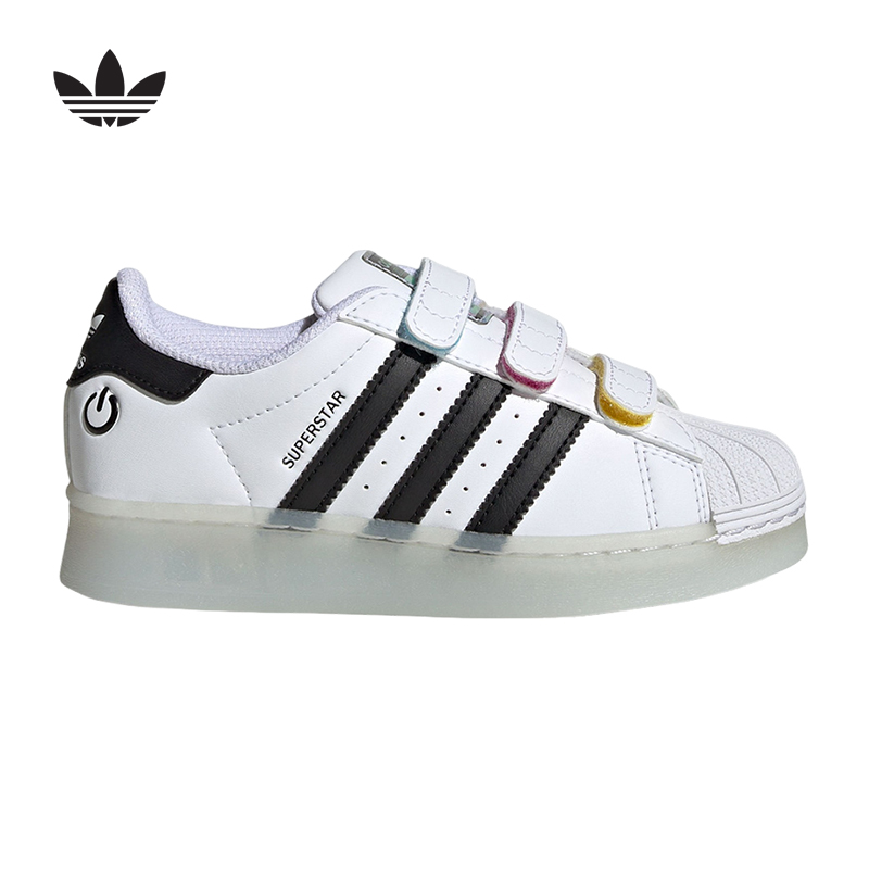 Adidas阿迪达斯男小童新款时尚百搭运动鞋轻便户外休闲鞋JI0506