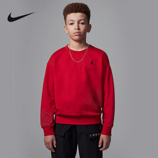 潮流運動套頭無帽衛衣IF3740 687 休閑舒適時尚 Nike耐克男童新款
