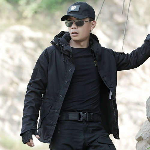 Камуфляжная куртка, демисезонный дорожный комплект, альпинистский флисовый плащ, увеличенная толщина