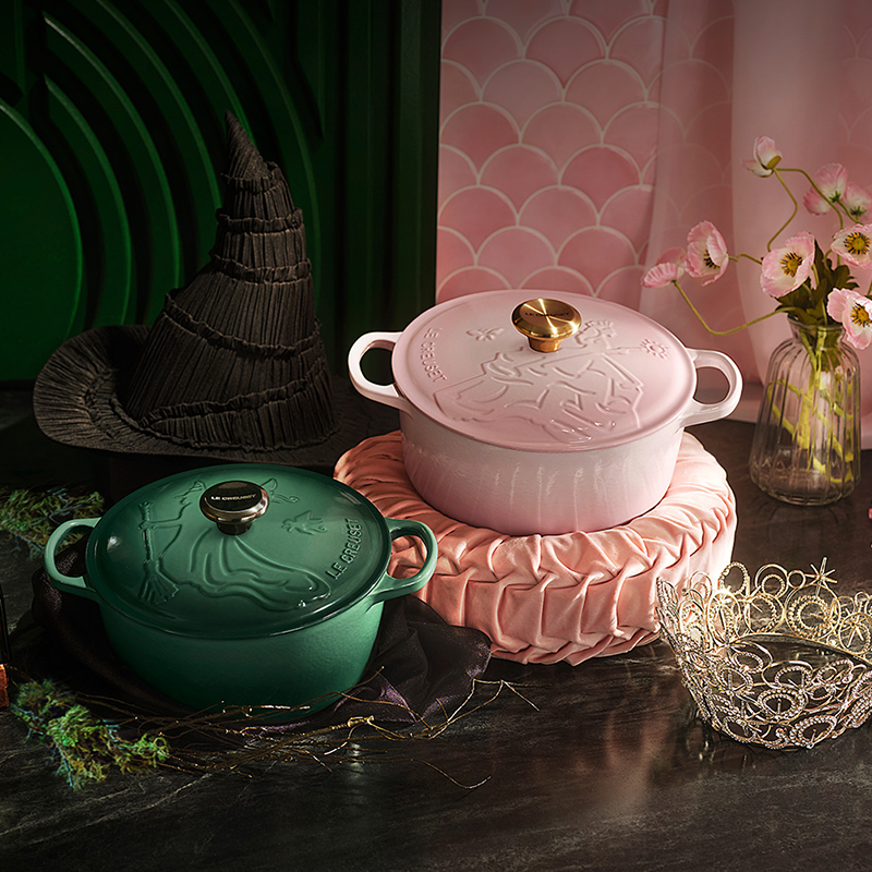 酷彩铸铁锅S系列圆形锅女巫系列