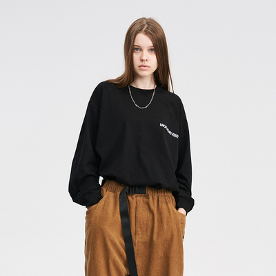 MOKACME印花长袖街头潮流男女