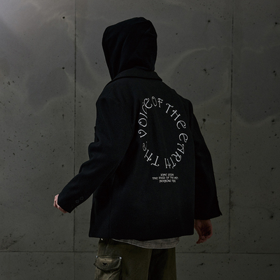 MOKACME秋冬宽松外套西服