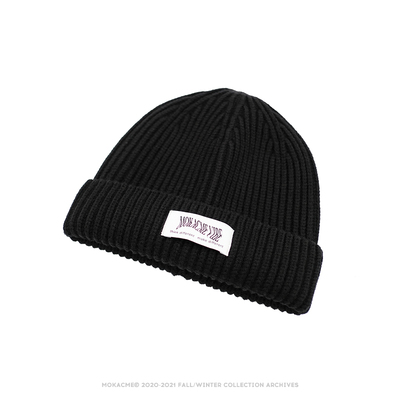 秋冬复古保暖针织冷帽男女毛线帽