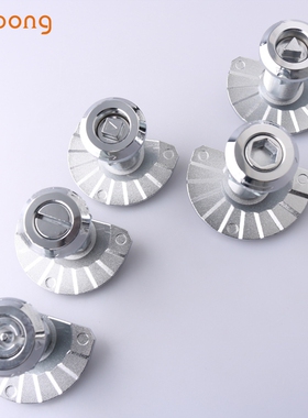 MS756-40圆柱锁 机箱机柜锁 扇形基座旋转角度270度转舌门锁柜门