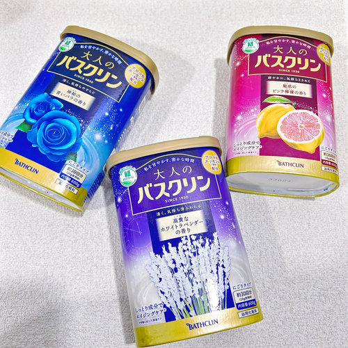 日本巴斯克林浴盐泡脚粉足浴驱寒生姜森林香牛奶薰衣草柚子600g