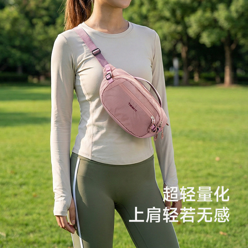 新款多用途运动斜挎包大容量男女学生登山徒步骑行健身轻便背包