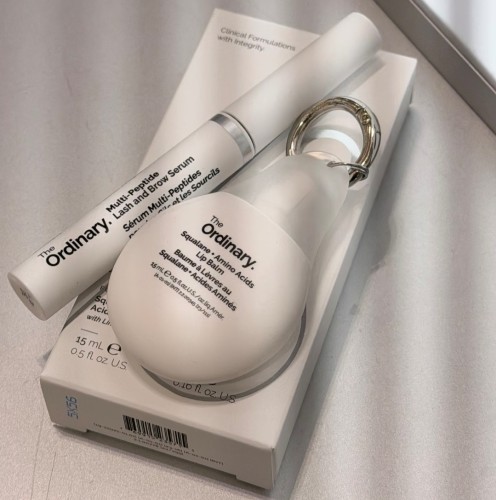 加拿大 theOrdinary角鲨烷唇膏15ml＋睫毛增长精华液5ml