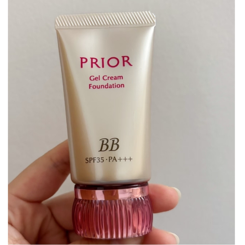日本PRIOR 光泽美肌BB啫喱霜防晒均匀肤色提亮30g