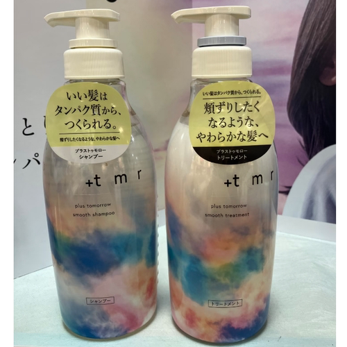 日本本土+tmr缇茉柔TMR柔顺型洗发水护发素抚平干枯毛躁套装