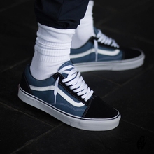 Vans Oldskool 经典款海军蓝低帮蓝色板鞋男女鞋板鞋 VN000D3HNVY