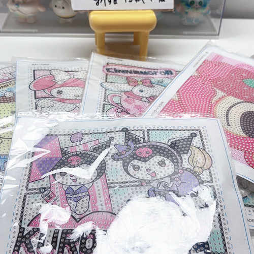 D02三丽欧钻石画5板3-5个款diy手工材料配件满30包邮