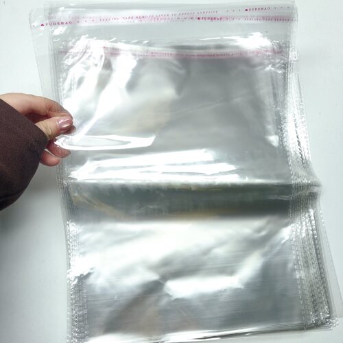 L29约23X30CM自粘袋半斤约60张diy手工材料配件满30包邮