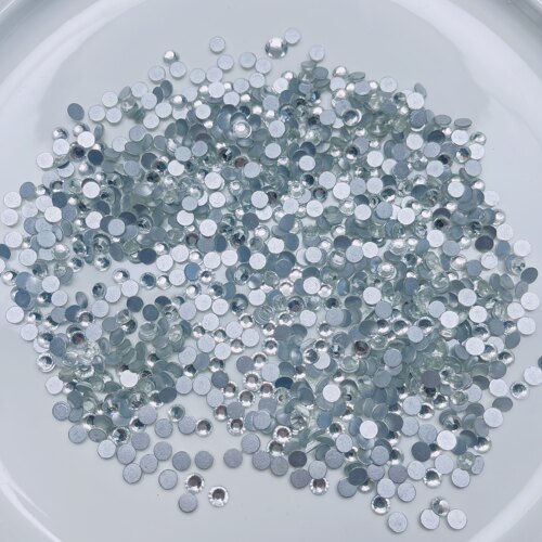 C06约0.6CM平底玻璃钻约1000个diy手工材料配件满30包邮