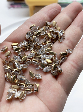 #18约0.8CM铜底锆石珠子 约100-102个diy手工材料配件满30包邮