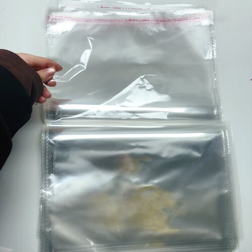 K39约28X38CM自粘袋半斤约40个diy手工材料配件满30包邮