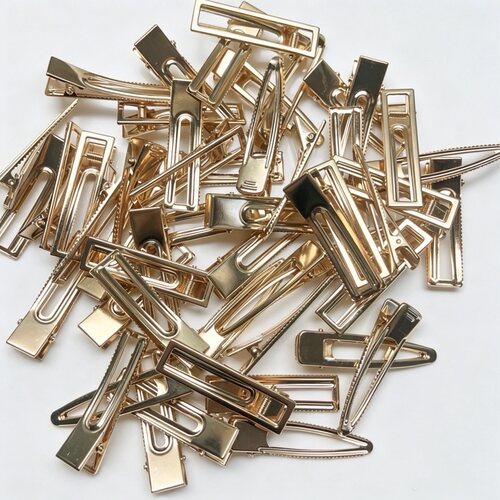 B56约6-6.5CM鸭嘴夹混发半斤约50个diy手工材料配件满30包邮
