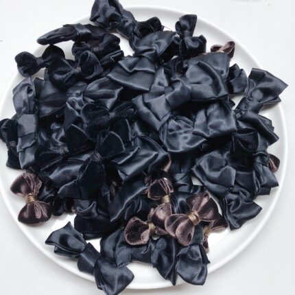 H27约4-7CM蝴蝶结混发150克70个diy手工材料配件满30包邮