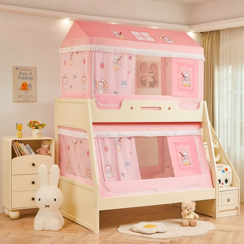 A类子母床遮光防摔儿童蚊帐