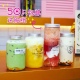 PET塑料瓶500ml一次性网红胖胖果汁奶茶杯透明果汁饮料瓶外卖瓶子
