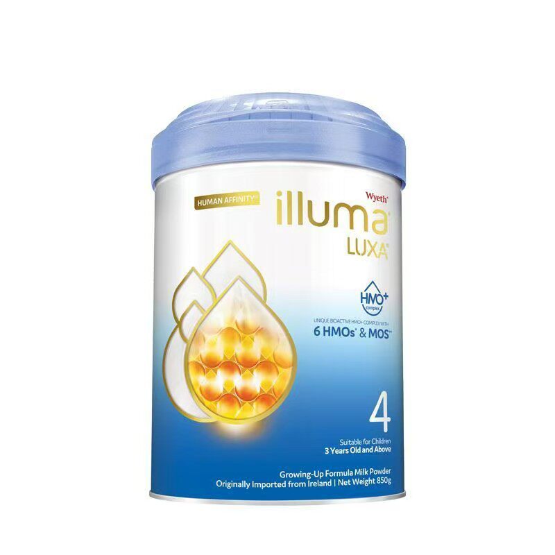 26年11月效期惠氏ILLUMA 港版启赋奶粉 1段/一段850g微瘪罐