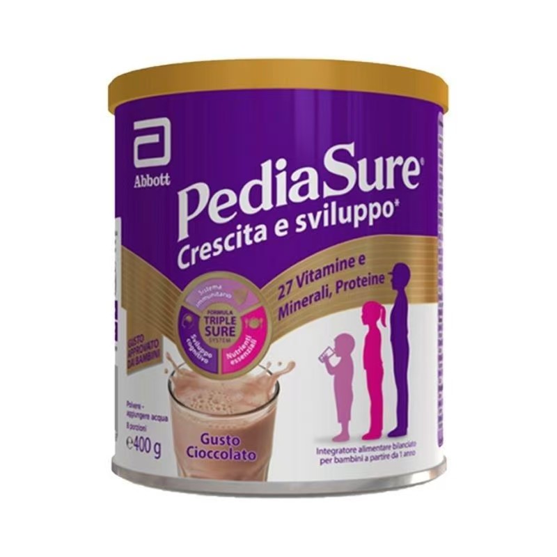 雅培小安素意大利版儿童营养奶粉巧克力味850g 效期25.10月30效期