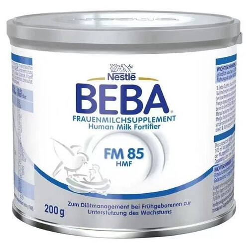 27.5月雀巢BEBA贝巴母乳强化剂FM85早产儿添加剂营养补充剂200g